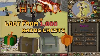 Hydrix  LOOT FROM 1000 RAIDS CHESTS  400 OPENING  30 GIVEAWAY [upl. by Anelhtak]