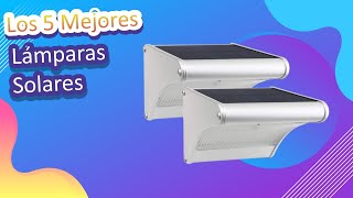 Los 5 Mejores Lámparas Solares 2023 [upl. by Ameehs]