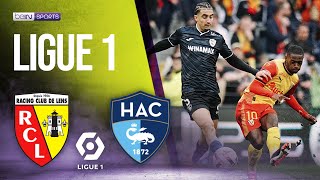 Lens vs Le Havre  LIGUE 1 HIGHLIGHTS  040624  beIN SPORTS USA [upl. by Panaggio322]