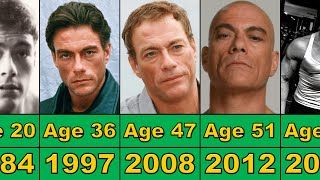 Jean Claude Van Damme From 1980 To 2023 [upl. by Leahkim]