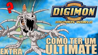 DIGIMON WORLD  COMO DIGIEVOLUIR PARA A FORMA ULTIMATE  EXTRA 2 PS1 [upl. by Sara]