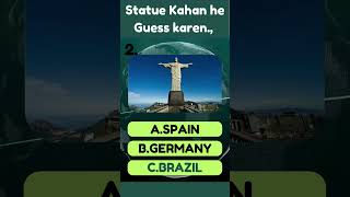 Guess where the statue is generalknowledge quiz logoquizchallenge emojichallenge [upl. by Enialem]