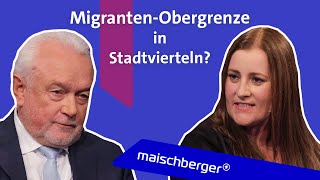 quotMüssen Parallelgesellschaften verhindernquot Janine Wissler und Wolfgang Kubicki  maischberger [upl. by Eedissac]