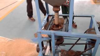 Rice Dehusking machine for brown rice production at domestic level [upl. by Nedah130]