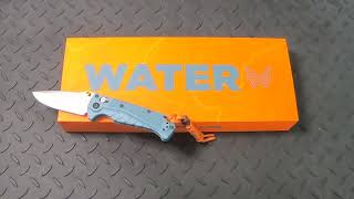 BENCHMADE WATER COLLECTION MINI ADIRA 18065 FOLDING KNIFE [upl. by Farhsa]