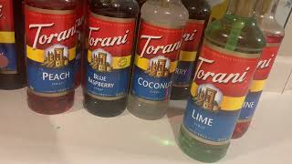 What I Like About Different Torani Flavoring Syrups [upl. by Aytac]