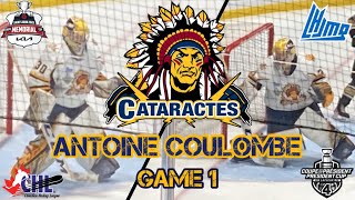 ANTOINE COULOMBE HIGHLIGHTS  QMJHL PRESIDENT CUP FINAL GAME 1 [upl. by Hgielsel621]