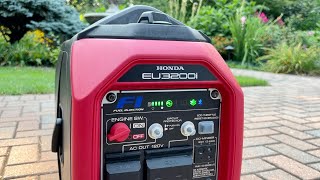 Honda EU3200i Generator  POV Review [upl. by Elsie]