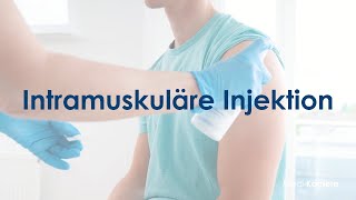 Intramuskuläre Injektion  Schritt für Schritt erklärt [upl. by Eilahs]