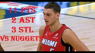 Nikola Jovic 11 Pts 2 Ast 3 Stl Miami Heat vs Denver Nuggets HIGHLIGHTS [upl. by Nessi268]