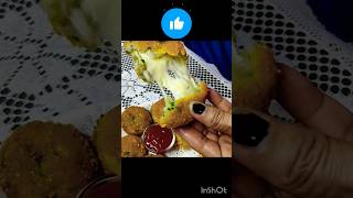 Crispy amp Cheeze Potato Balls 🧆shorts food potatoballs [upl. by Shevlo]