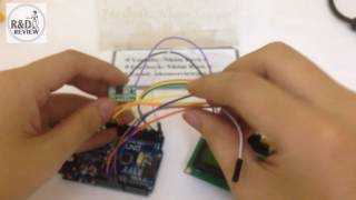 Module RFID 125Khz UART Mini RF125MN with arduino Nhóm Review [upl. by Uchish]