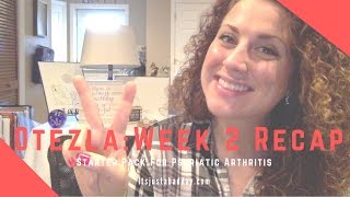 Starting Otezla Week 2 Recap [upl. by Katherina]