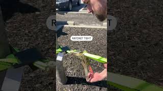 DIY Slack Line Tutorial How to Make a Slack Line with Ratchet Straps [upl. by Ycnay]