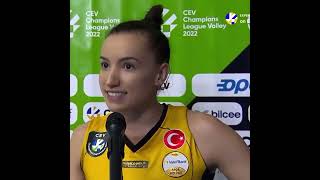 Gabi Guimarães interview after Vakifbank vs Fenerbahçe match [upl. by Renner]