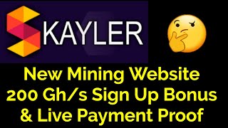 Skayler New Website 200 Ghs Sign Up Bonus amp Live Payment Proof [upl. by Eiromem]