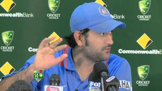 Feb 26th MS Dhoni press conference [upl. by Ecneret]