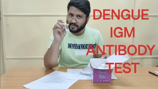 DENGUE IGM ANTIBODY TEST BY ELISA [upl. by Pavkovic128]