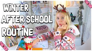 WINTER AFTER SCHOOL amp HAUSAUFGABEN ROUTINE 2019  MaVie Noelle Family [upl. by Lars]