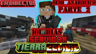 101 Dias EN UN SERVER DE APOCALIPSIS ZOMBIE SEMI ANARQUICO  Minecraft Bedrock 12080 [upl. by Holman]