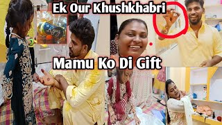 2nd Khushkhabri Riyaz Ne Share Ki  Taiyari Nikah Me Jane Ki  uzma Ne Diya wedding Gift [upl. by Aohsoj607]