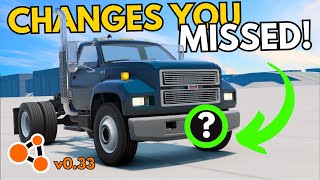 Changes YOU MISSED in BeamNG 033 [upl. by Still]