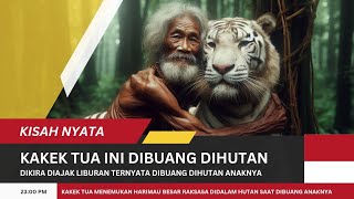 KISAH NYATA  KAKEK TUA INI MENEMUKAN HARIMAU PUTIH RAKSASA DIHUTAN KALIMANTAN  MENGERIKAN SEKALI [upl. by Nomihs575]