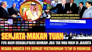 FIFA dan Negara Anggota Tolak Tegas Permintaan Bahrain Jika Memaksa Akan Didiskualifikasi Dari KPD [upl. by Jumbala571]