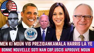 GWO NOUVELUSCIS KONTINYE APROUVE MOUN ET BAY TRAVEL AUTHORISATIONKAMALA HARRIS FE BON CHWA [upl. by Lavicrep]