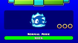 GEOMETRY DASH SONIC All Levels 121  All Coins [upl. by Wistrup]