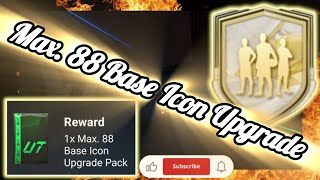 Max88 Base Icon Upgrade SBC Pack öffnen günstig abschließenSBC Tips FC25 Ultimate Team [upl. by Berne]