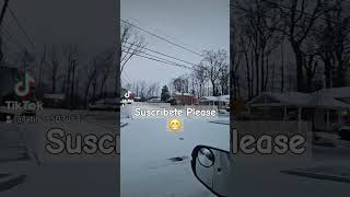 Una Mañana de Invierno en USA youtubeshorts nieve snow frio viral construction [upl. by Ailama]