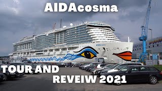 Aidacosma Cruise Ship❗ Tour and Review Ship 2022 [upl. by Nabe495]