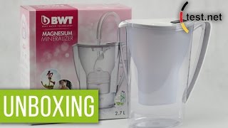 BWT  Tischwasserfilter Magnesium Mineralizer Penguin Unboxing  testnet [upl. by Stafford]