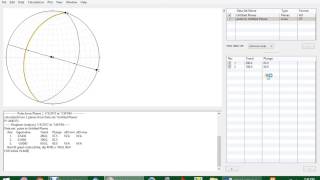 Stereonet Plotting of Fold [upl. by Jer]