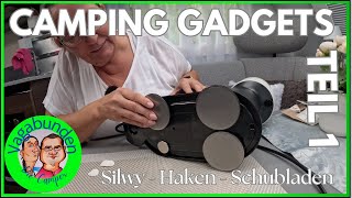 Gadgets die das Campen schöner machen  Im Wohnwagen amp Mobil mit Silwy Haken amp Schubladen Systemen [upl. by Tiduj363]