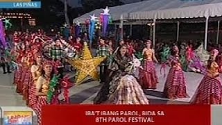 UB Ibat ibang parol bida sa 8th Parol Festival sa Las Piñas [upl. by Sekoorb439]