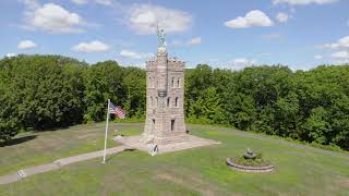 Soldiers Monument and Memorial Park Winsted CT [upl. by Marthena]