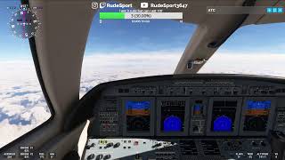 MSFS 2020 Cessna CJ4 storm chasing [upl. by Lawson237]