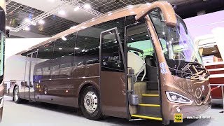 2020 Irizar i4 Hybrid Coach  Exterior Interior Walkaround [upl. by Arni]