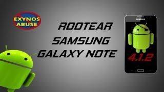 Como rootear el samsung GALAXY NOTE 1 GTN7000 [upl. by Stead]