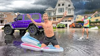 We Survived a MAJOR STORM My Lamborghini Flooded [upl. by Suellen]