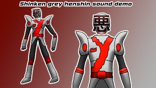 Shinken Grey Henshin sound demo [upl. by Amyas]