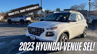 2023 Hyundai Venue SEL Compact Stylish amp CityReady [upl. by Lleunamme718]