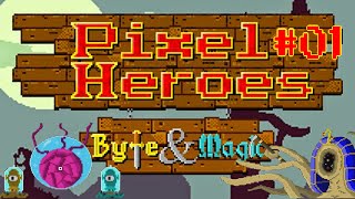 Lets Play Pixel Heroes 100 01 Ein stark verpixeltes Abenteuer [upl. by Fabiolas862]