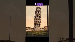 evolution of Pisa Tower Iloveaustrianpainter01 Évolution2022vs [upl. by Iosep]