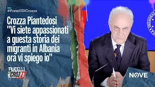 Crozza Piantedosi quotVi siete appassionati a questa storia dei migranti in Albania ora vi spiego ioquot [upl. by Asilegna29]