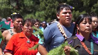 Jemez Dancers at Pecos NHP  Feast of Our Lady of the Angels [upl. by Esinned]