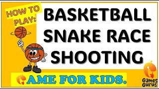 Basketball Shooting Game for kids  TheGamesGurus elementary physedgames physed coaching pe [upl. by Auston29]