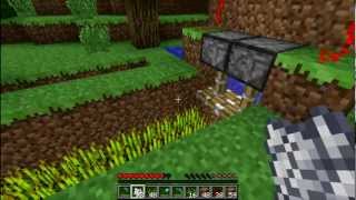 TUTORIAL MINECRAFT Como hacer un cultivo automático de trigo [upl. by Heger177]